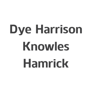 Sponsor Logo for Dye Harrison Knowles Hamrick