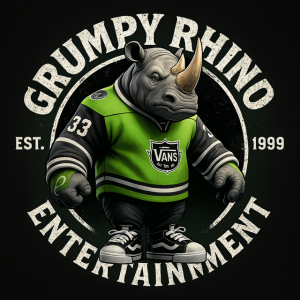 Logo for Grumpy Rhino Entertainment