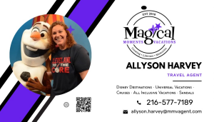 Logo for Allyson Harvey Magical Moments Vacation