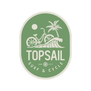 Sponsor Logo for Topsail Surf and Cycle