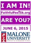 The Faithful Feet 5K and 1 Mile Fun Run/Walk 