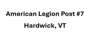 Sponsor Logo for American Legion Post #7