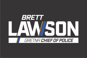 Sponsor Logo for Brett Lawson Gretna Chief of Police