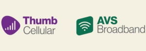 Logo for Thumb Cellular / AVS Broadband