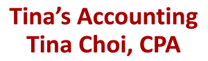 Sponsor Logo for Tina's Accounting, Tina Choi, CPA