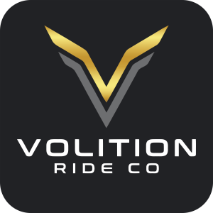 Logo for Volition Ride Co.