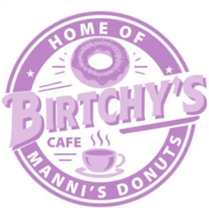 Sponsor Logo for Birtchy's Cafe Home of Mannis Donuts - Binghamton NY