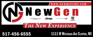 Sponsor Logo for NewGen Chrysler Dodge Jeep Ram of Clinton