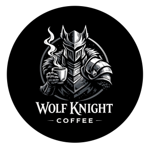 Logo for Wolf Knight Coffee