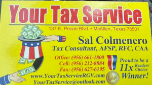 Sponsor Logo for Sal Colmenero
