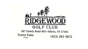 Sponsor Logo for Ridgewood Golf Club