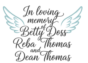 Sponsor Logo for In Memory of Betty Doss
