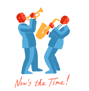 Sponsor Logo for Now's the Time