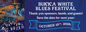 Sponsor Logo for Bukka White Blues Festival