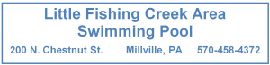 Sponsor Logo for Little Fishing Creek Area Swimming Pool