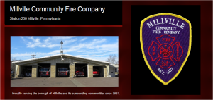 Sponsor Logo for Millville Community Fire Company