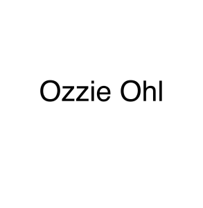 Sponsor Logo for Ozzie Ohl