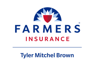 Sponsor Logo for Farmers Insruance - Tyler Mitchel Brown
