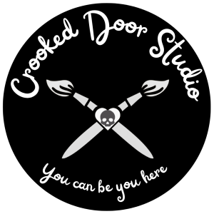 Logo for Crooked Door Studio