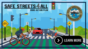 Sponsor Logo for City of Jamestown Safe Streets for All (SS4A)