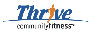 Sponsor Logo for The Royal Flush Photo Back Drop Sponsor Thrive Community Fitness!