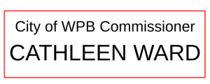 Logo for City of WPB Commissioner Cathleen Ward