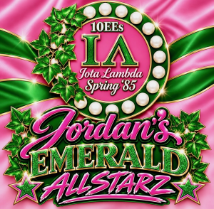 Logo for Jordan's Emerald Allstarz