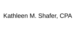 Logo for Kathleen M. Shafer, CPA