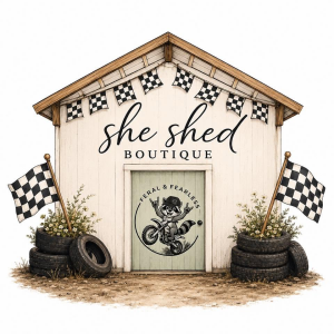 Sponsor Logo for She Shed Boutique