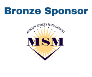 Sponsor Logo for Meister Sports Management