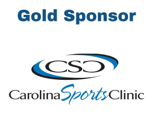 Sponsor Logo for Carolina Sports Clinic