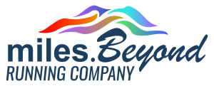 Logo for miles.Beyond Running Company
