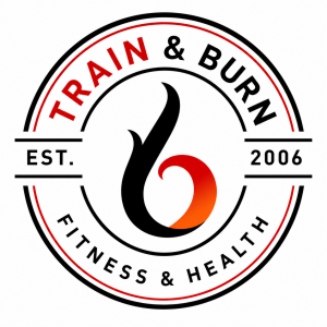 Sponsor Logo for Train & Burn Fitness Studio