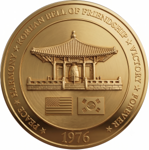 Logo for Korean Bell of Friendship