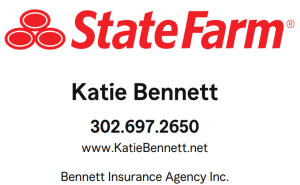 Sponsor Logo for Katie Bennett- State Farm