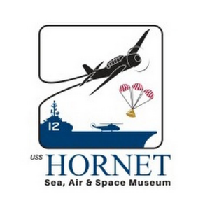 Logo for USS Hornet Museum
