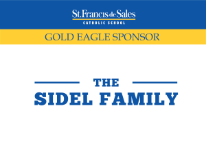 Sponsor Logo for The Sidel Family