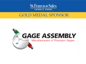 Sponsor Logo for Gage Assembly