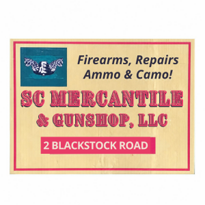 Sponsor Logo for S.C. Mercantile & Gun Shop, LLC