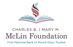 Sponsor Logo for Charles B. & Mary M. McLin Foundation, First National Bank of Mount Dora, Trustee
