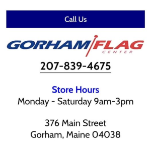 Sponsor Logo for Gorham Flag Center