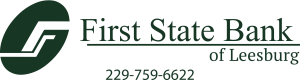 Logo for First State Bank of Leesburg