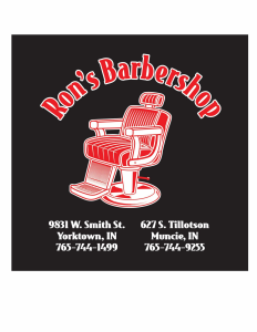 Sponsor Logo for Ron's Barber Shop