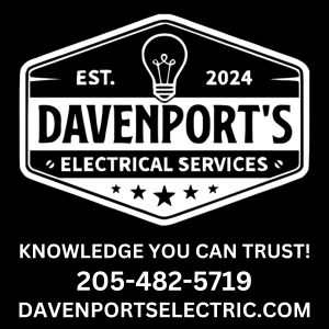 Sponsor Logo for Davenport's Electrical Services