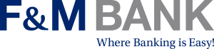 Logo for F & M Bank