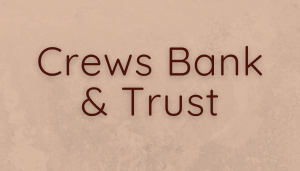 Sponsor Logo for Crews Bank & Trust