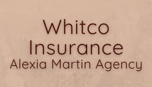 Sponsor Logo for Whitco Insurance- Alexia Martin