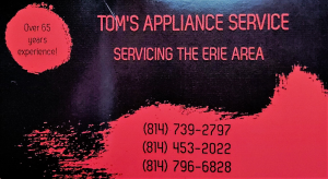 Sponsor Logo for Toms Appliance service