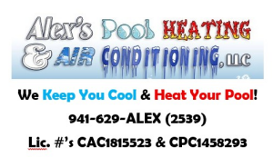 Sponsor Logo for Alex's Pool Heating & Air Conditioning, LLC