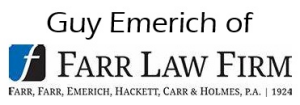 Sponsor Logo for Guy Emerich of Farr Law Firm